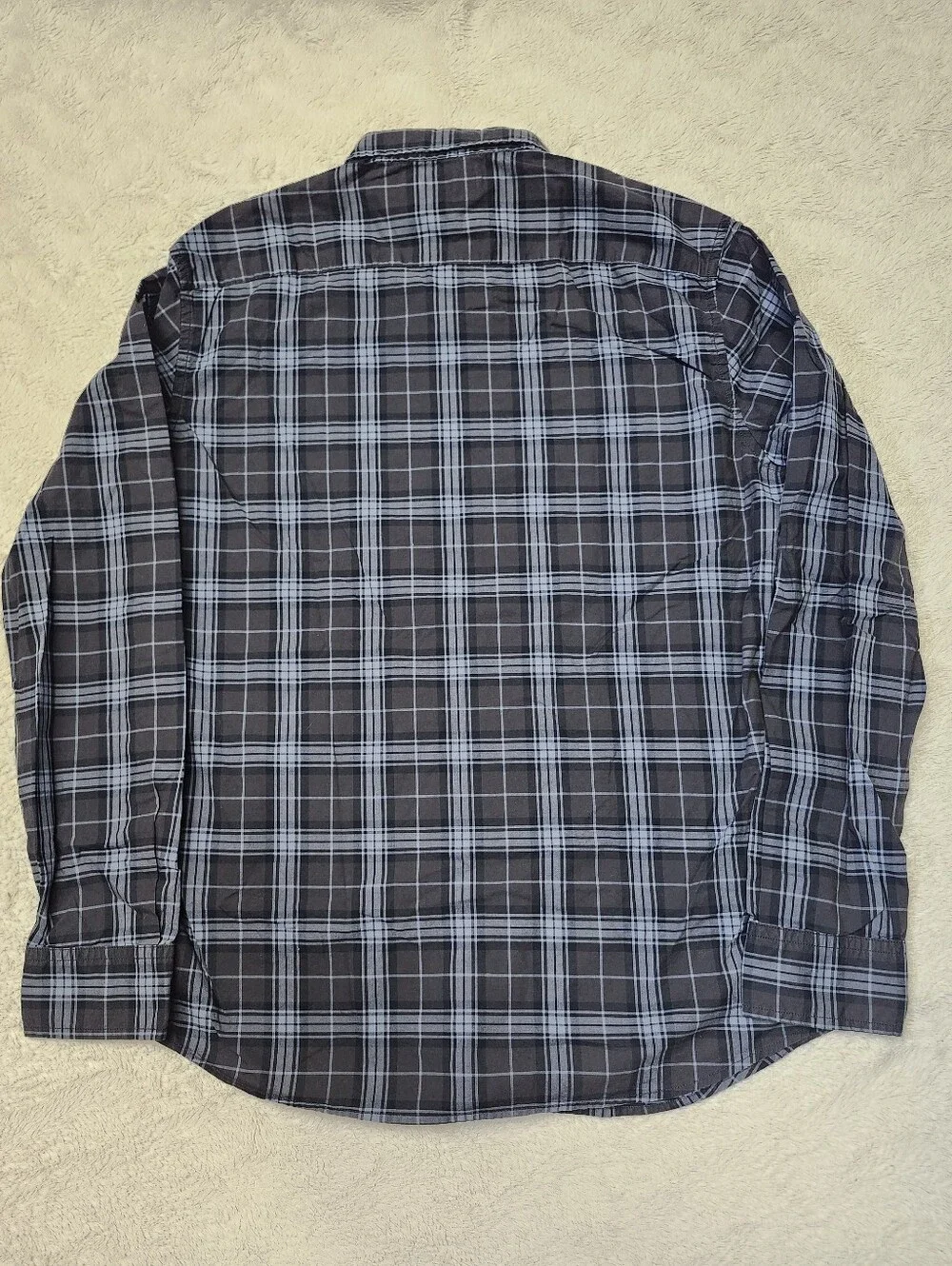 • Banana Republic Men's Long Sleeve Button Up Plaid Shirt Size Medium Multicolor